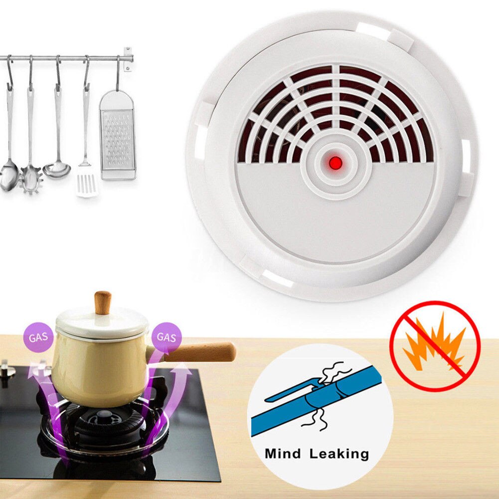 Carbon Monoxide Gas Leak Detector Propane Butane Methane Safety Sensor Alarm