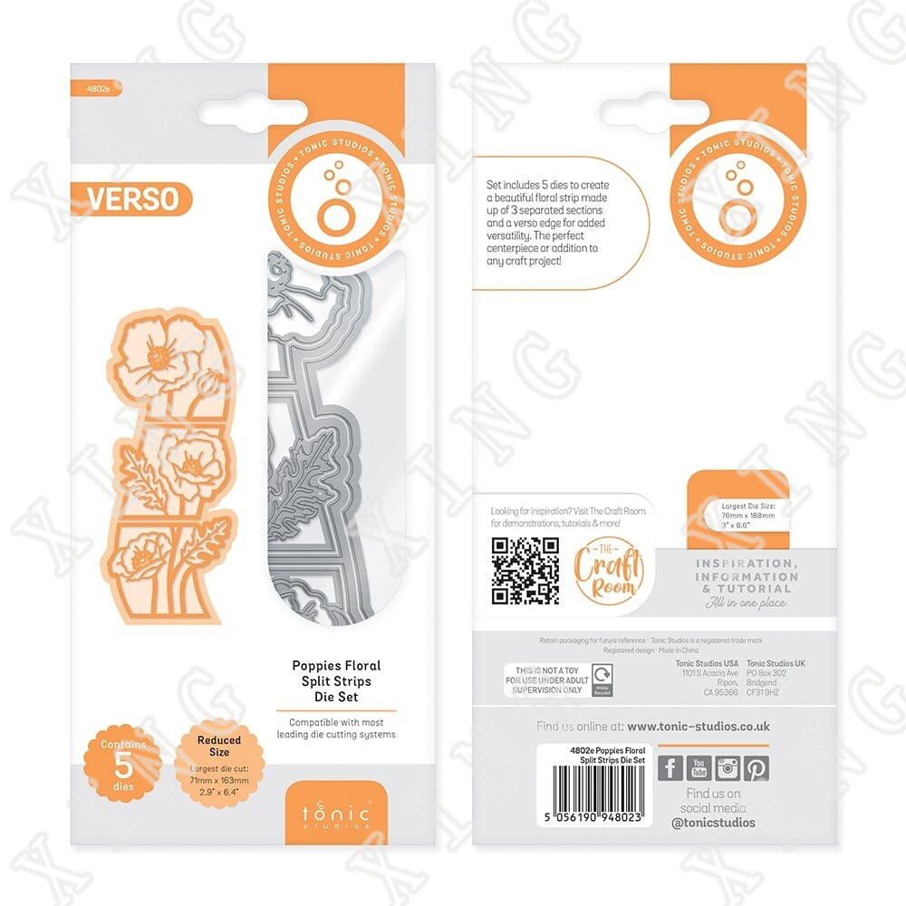 Poppies Roses Daisy Coneflower Floral Split Strips Die Set 2022 Spring Newest Metal Cut Dies Diy Scrapbook Paper Card Mould: Y2866-Dies