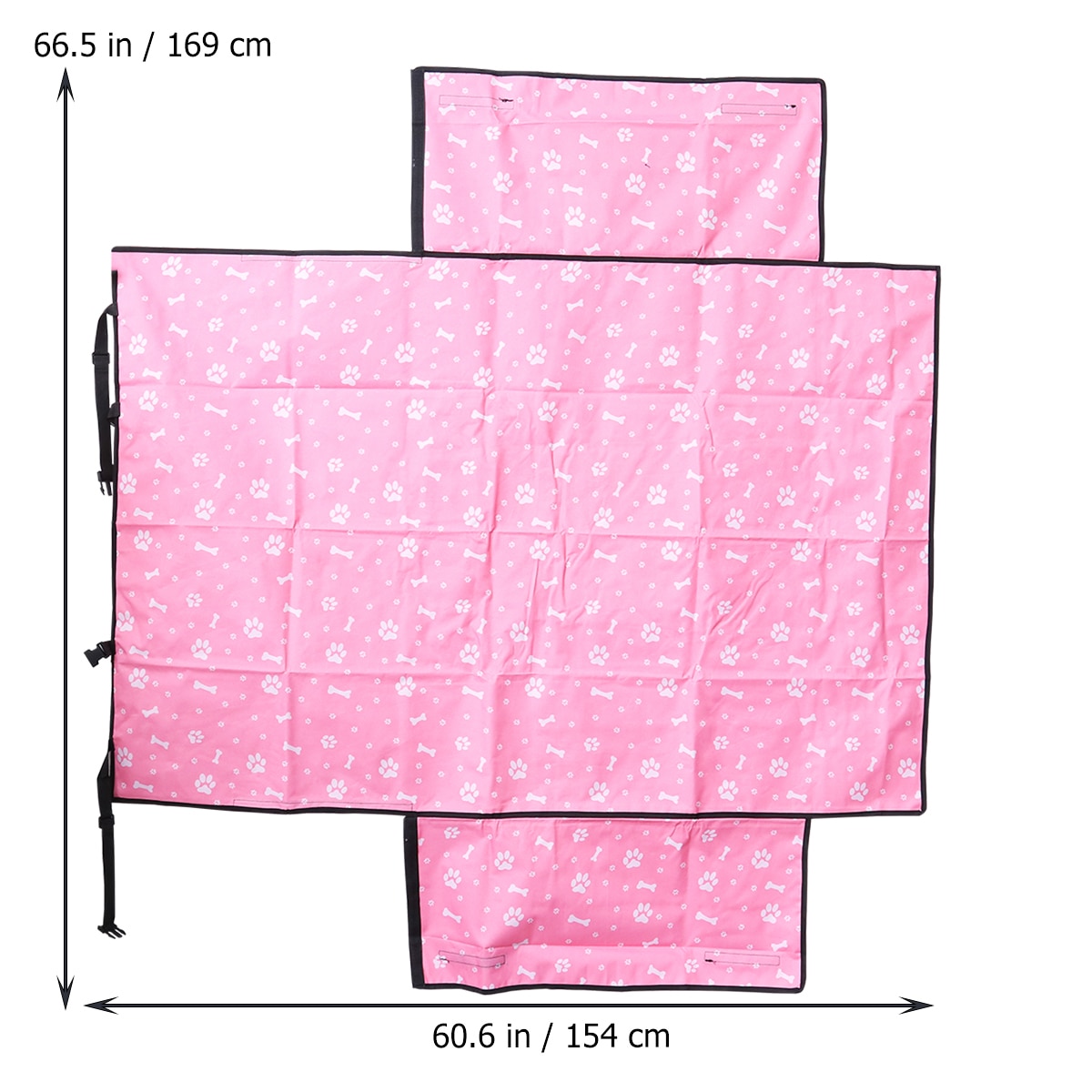 1 sztuk duży samochód mata robić bagażnika dla zwierząt plandeka wodoodporna placki kot tylne pokrowce tylne automatyczny Podkładka ochrona na pas samochodowy koc 4 kolor A35