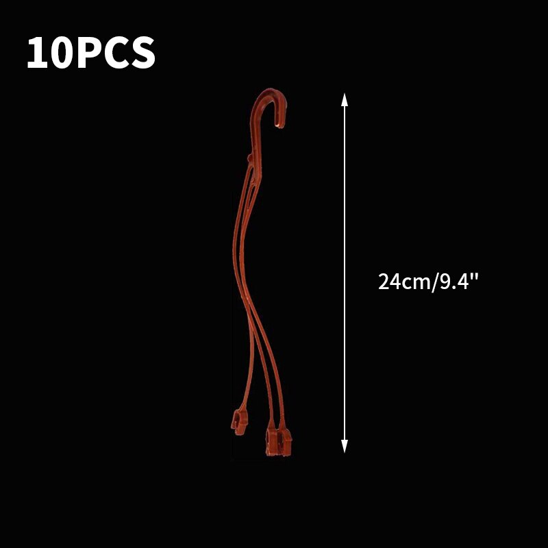 24/36cm wieszak na rośliny trwałe kwiat uchwyt garnka wiszący kosz na kwiaty hak wieszak uchwyt na doniczkę uchwyt garnka donica ogrodowa haki: kawa 24cm