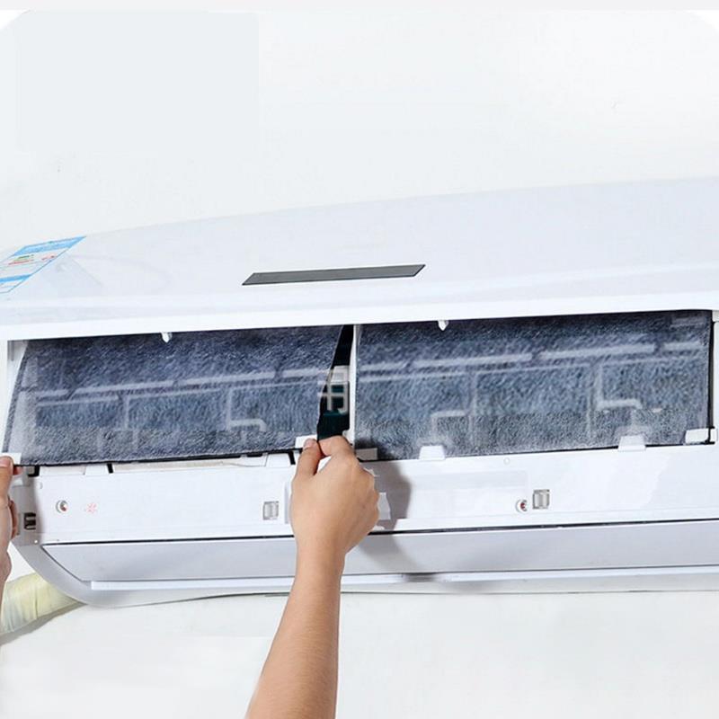 6Pcs Anti-Dust Netto Airconditioner Filter Papers Stofdicht Reiniging Zuivering Air Zelfkleving Luchtreiniger Stof filter