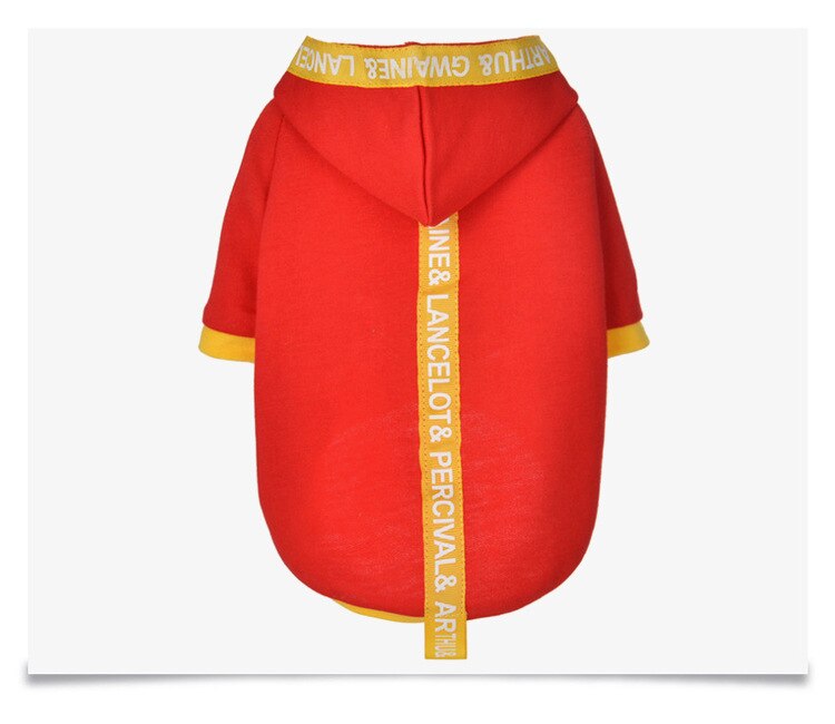 Mode Hond Kat Kleding Warm Huisdieren Honden Kleding Kleine Medium Honden Kostuum Leisure Katten Honden Hoodie Chihuahua Outfit Ropa Perro: Rood / S