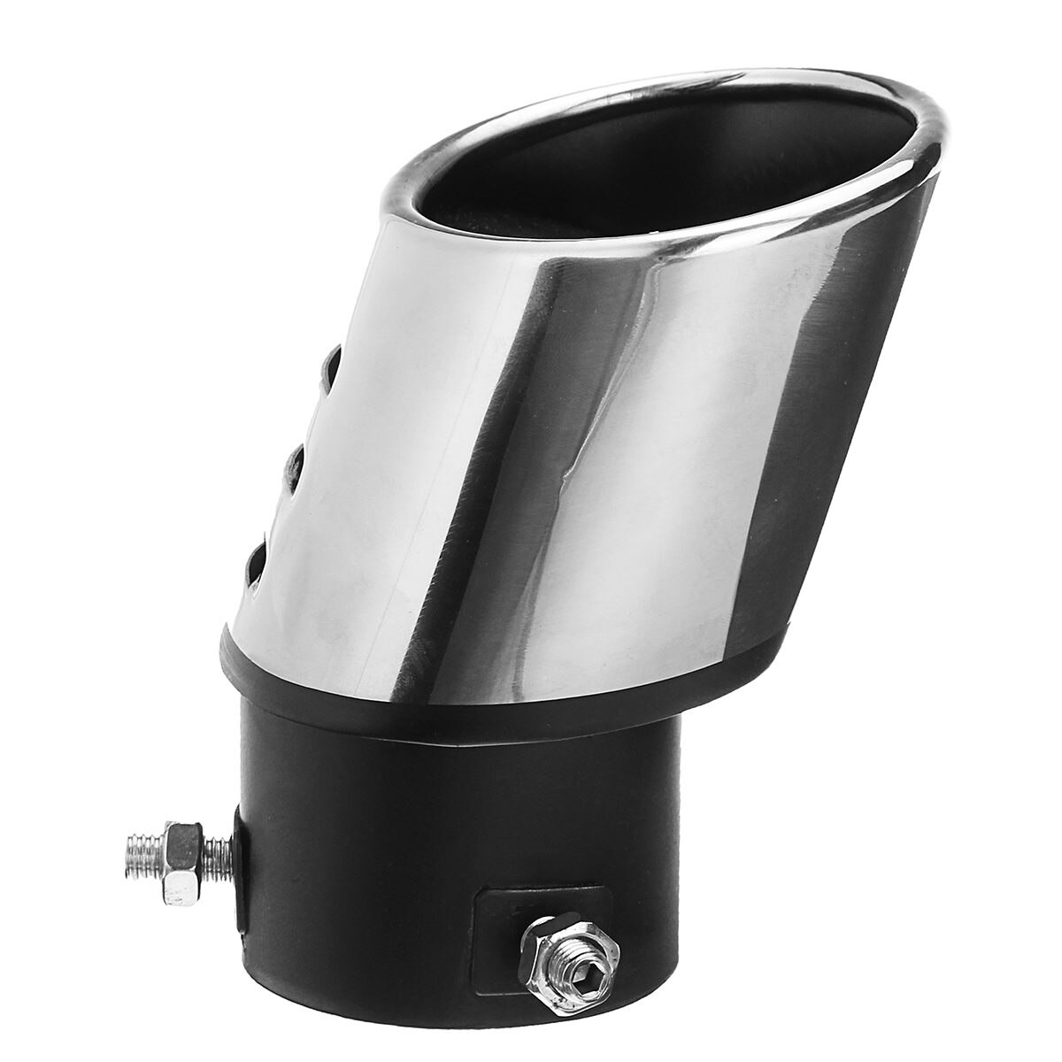 63mm Modified Car Exhaust Pipe Universal Grilled S... Grandado