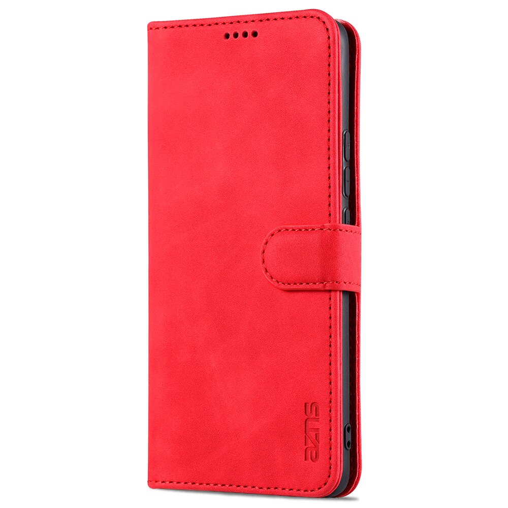 Premium Pu Leather Wallet Case Voor Huawei Nova 8 5G Cover Nova8 Pro Kickstand Card Pocket Telefoon Cover Nova 8 Pro Coque: For Nova 8 Pro / Rood