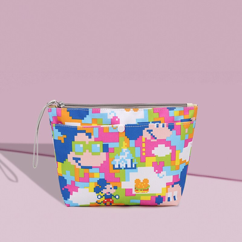 Baby Windel Tasche Neugeborenen Windel Tasche Pflege Organizer Tragbare Wasserdichte murmeln Kleinkind Tasche Lagerung Korb Bosmetic Tasche: 4