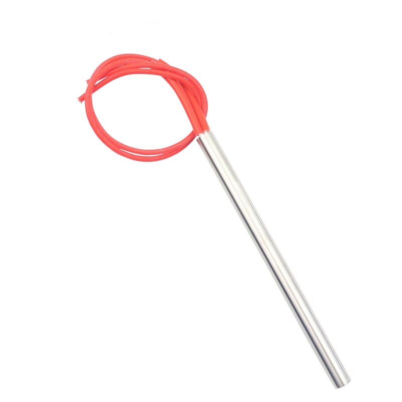 12V grzałka patronowa 50w/75w/100w DC grzałka patronowa 10mm x 150mm SUS304 elektryczny element grzejny