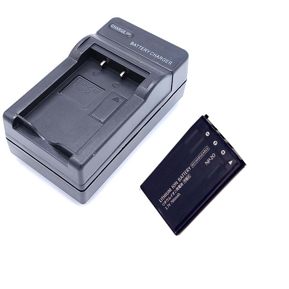 NP20 NP-20 Battery +Wall charger for CASIO Exilim EX-M1 M2 S1 S1PM S2 S3 S4 Z3 Z4 S100 Z8 Z40 Z65 z70 Z75 S20 s770.