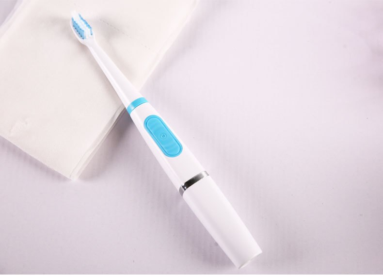 Ultrasound elektrische tandenborstel volwassen elektrische tandenborstel 3 opzetborstels waterdicht Ultrasound oral borstels