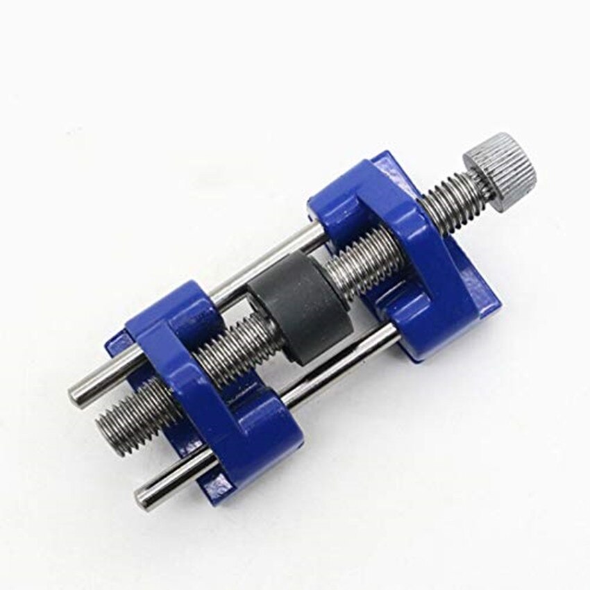 Brass/Stainless Steel Honing Guide Jig for Chisel Plane Blade Graver Iron Edge Sharpening Bevel Angle Sharpener Abrasive Tool: Blue