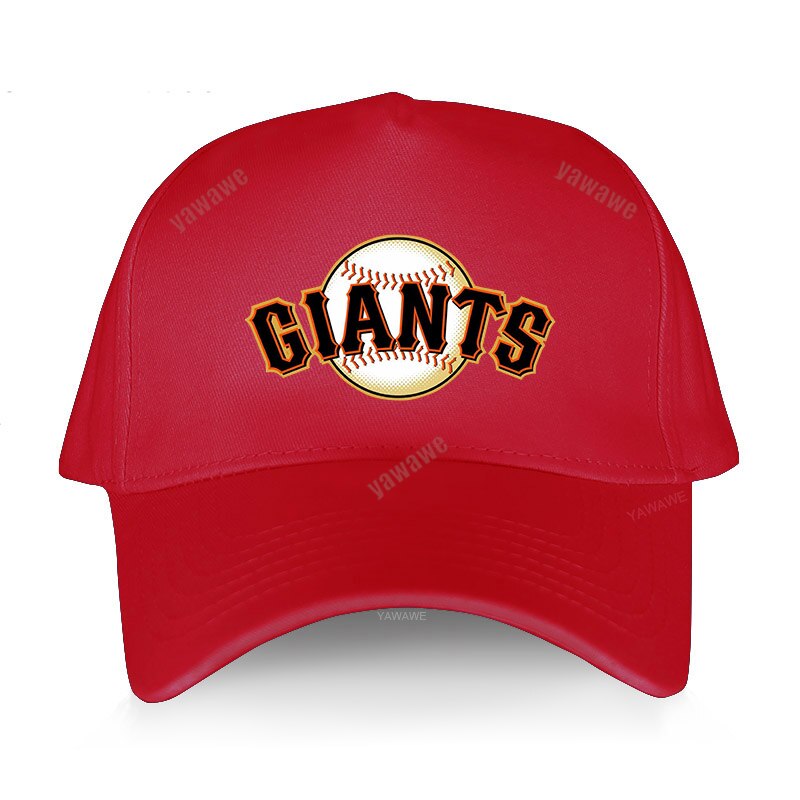 Giants Kugeln Von San Francisco Baseball Kappe Hut Motorhaube Casquette Outdoor Jungen Einfarbig Frühling Frauen Casual Fisch: red