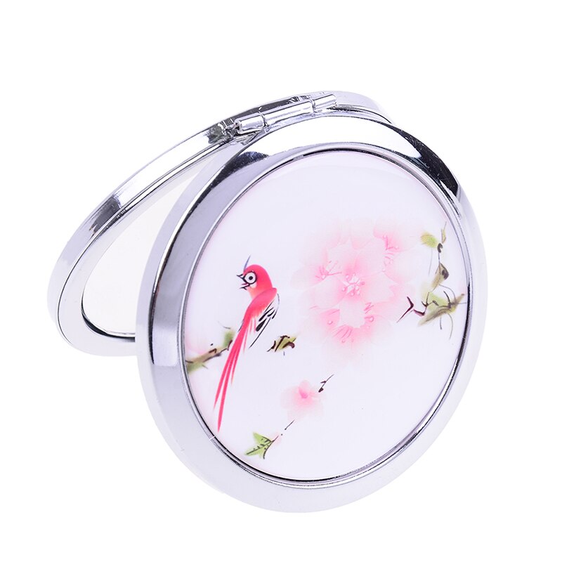 16 stijl dubbelzijdige mini-spiegels draagbare compacte zak dames meisje cosmetische kleine compacte spiegels opvouwbare spiegel make-upspiegel: 8