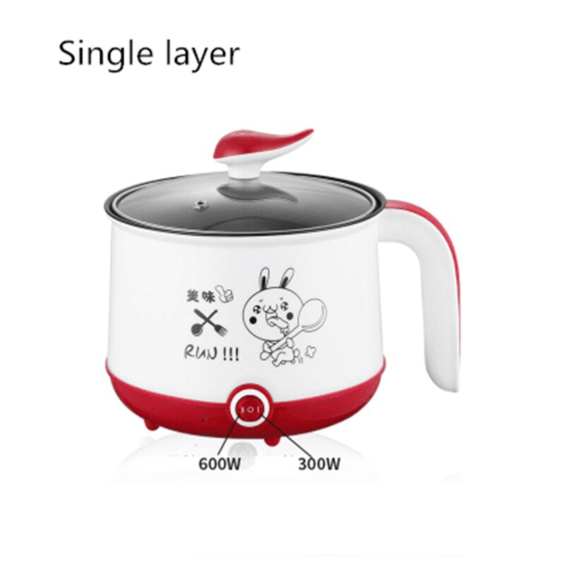 Mini Rice Cooker, Mini Rice Maker 1.2L Capacity Multifunction