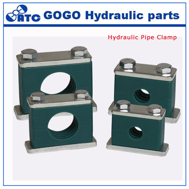 Hydraulic heavy type compression pipe clamp Out diameter OD 76mm tube hose clamp