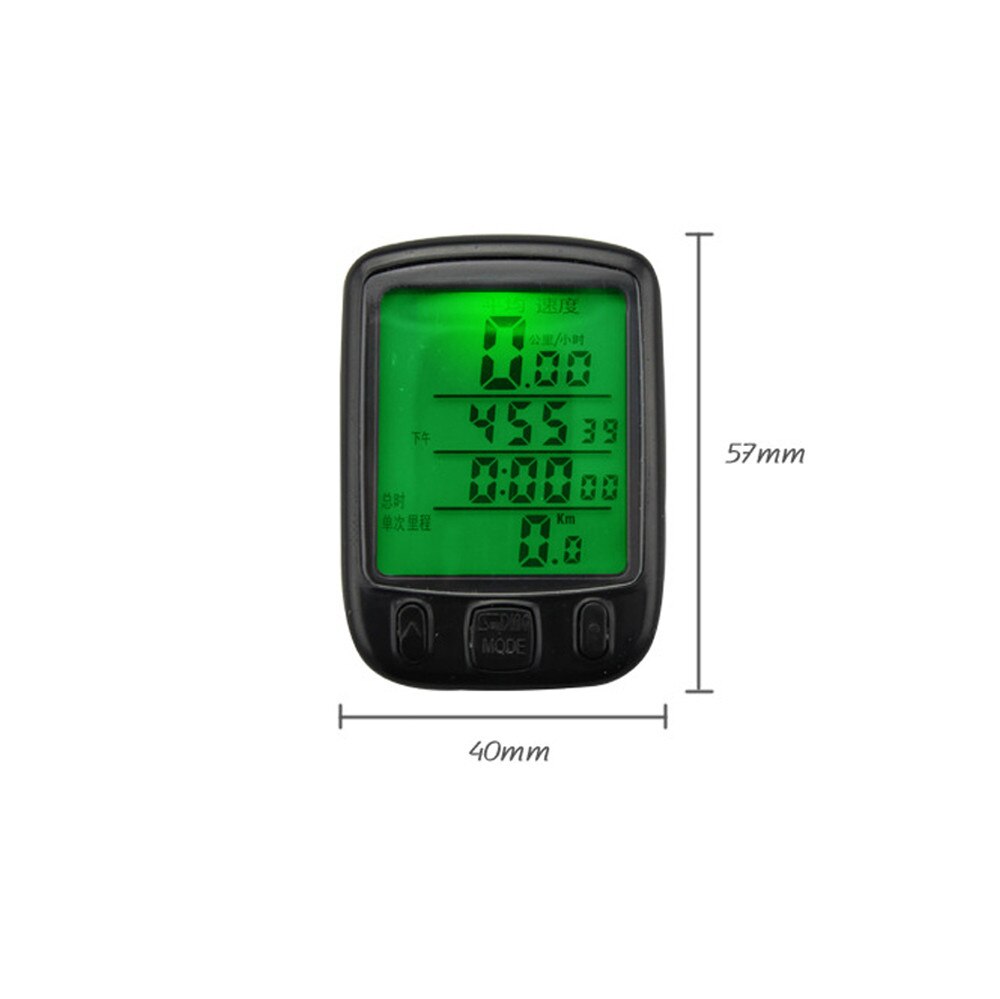 Digital Speedometer Odometer LED Waterproof Bike Bicycle Cycling Computer Speed Bike Speed Computer Accessories