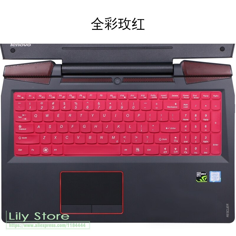 Dla Lenovo IdeaPad 100 300 500 700 900 serii 300-17ISK 700-17ISK Y700-17ISK Y700-17 17.3 cal 17 klawiatura silikonowa pokrywa: allrose