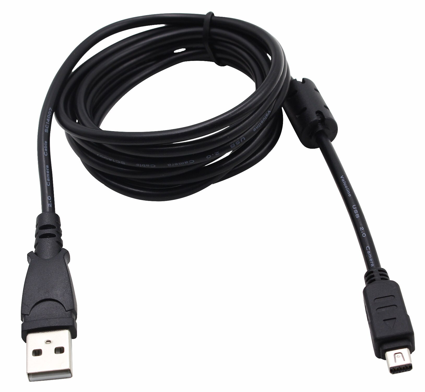 Usb Data Sync Cable Koord Voor Olympus Camera TG-810 TG820 TG-820 TG-830 TG-850 TG-860 TG-870 U-1010 U700 U7000 U710