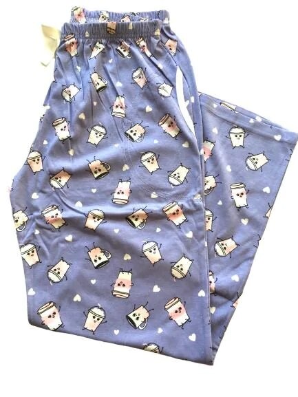 Pantalones De Pijama Bordados Con Letras Para Mujer, Pantalones De