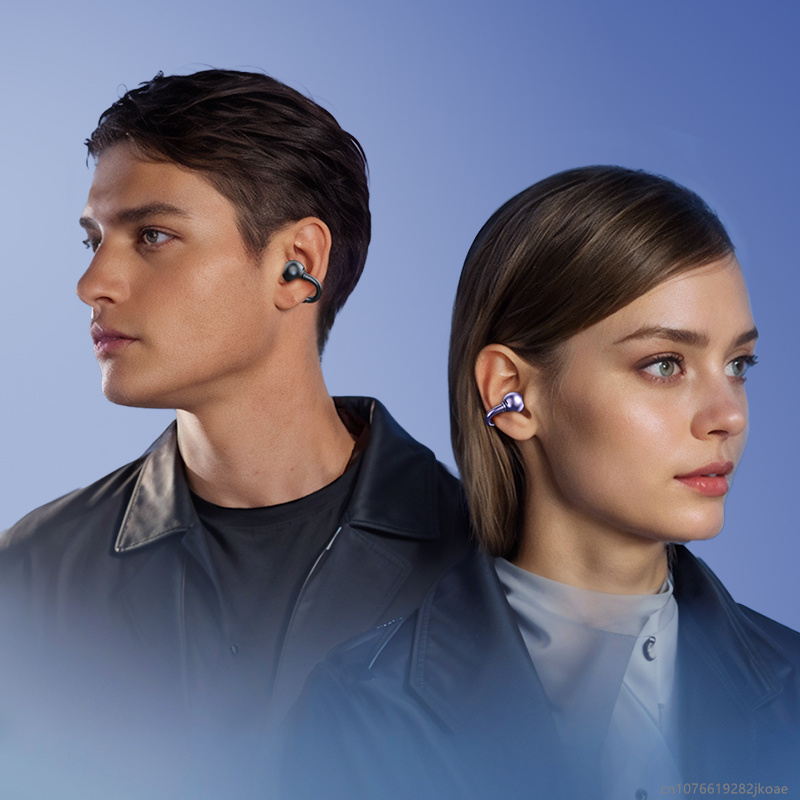 Original CP1 Ear Clip Headphones Wireless Bluetooth Earphones ENC Noise Cancelling Open Headset HiFi Stereo HD Mic Call Earbuds