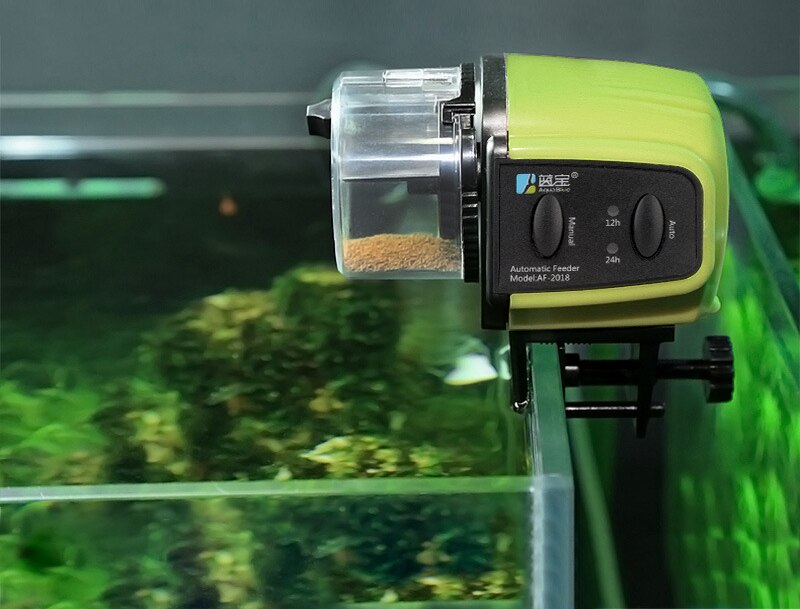 Digital LCD Automatic Aquarium Fish Feeder Fish Tank Timing Food Feeding Device Automatic Feeder For Fish Shrimp Turtle
