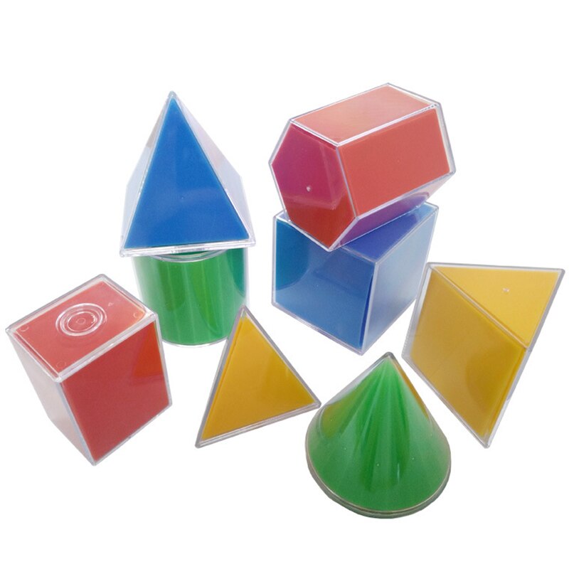 Educational Mathematics Geometric Solid Learning Auxiliary Decomposition Geometry Mathematical Tool