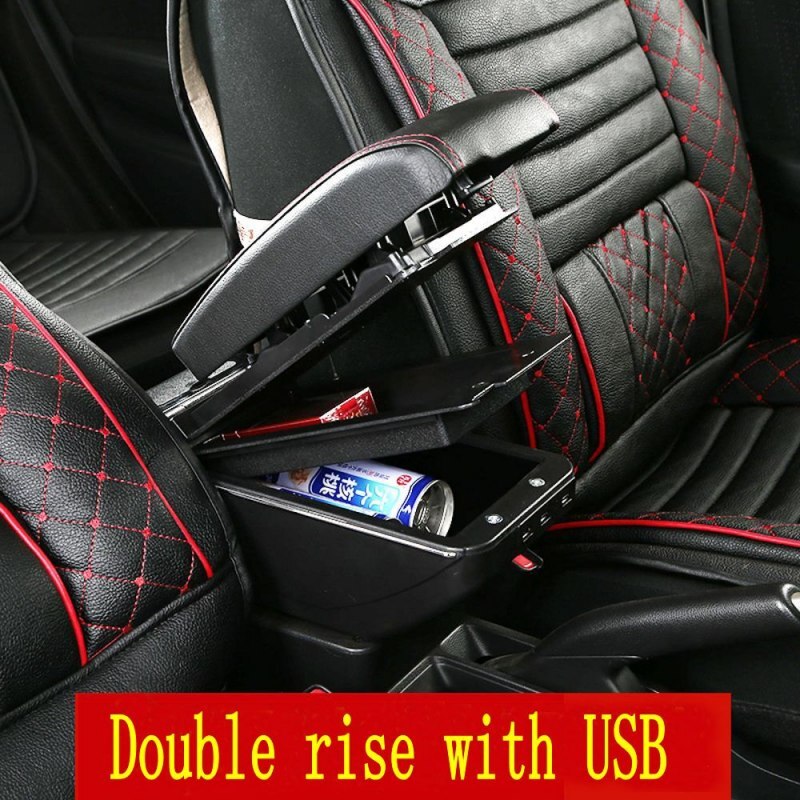 Arm Rest Für Mini R56 Coupe Armlehne Kasten Center konsole zentralen Speicher inhalt tasse Halfter aschenbecher innen Mini R50 Lukas II Gen