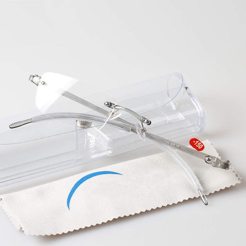 Hars Lenzen Bijziendheid Bril Ultralichte Frameloze Afgewerkte Bijziend Brillen Graden-1.0 -1.5 -2.0 -2.5 -3.0 -3.5 -4.0