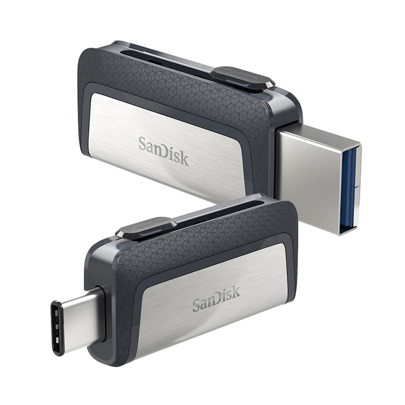 SanDisk OTG USB 3.1(Type-C) Flash Drive 64GB 128GB 256GB Dual Drive High Speed Type-C OTG Pen Drive For type-c smartphones/PC