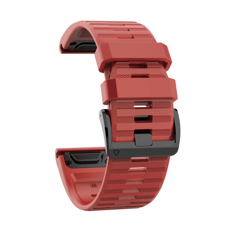 Weiche Silikon Ersatz Armband Strap Für Garmin Fenix 5/6 Bands Zubehör Sport Atmungsaktive Air Loch Wasser-Beweis Straps: 09