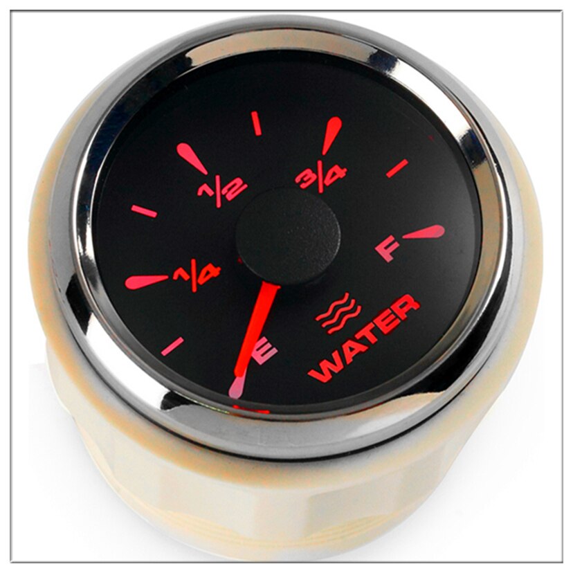Digital Water Level Gauge Indicator fit Boat Tank Ship Vessel Car Vessel with 7 color Backlight 52mm 9V 32V