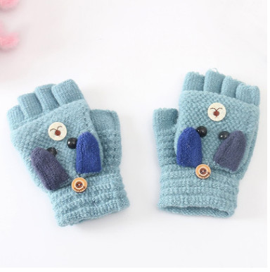 Goocheer – gants pour bébé, mitaines pour enfants, accessoires pour bébés, en Patchwork épais, chauds pour l'hiver: 1