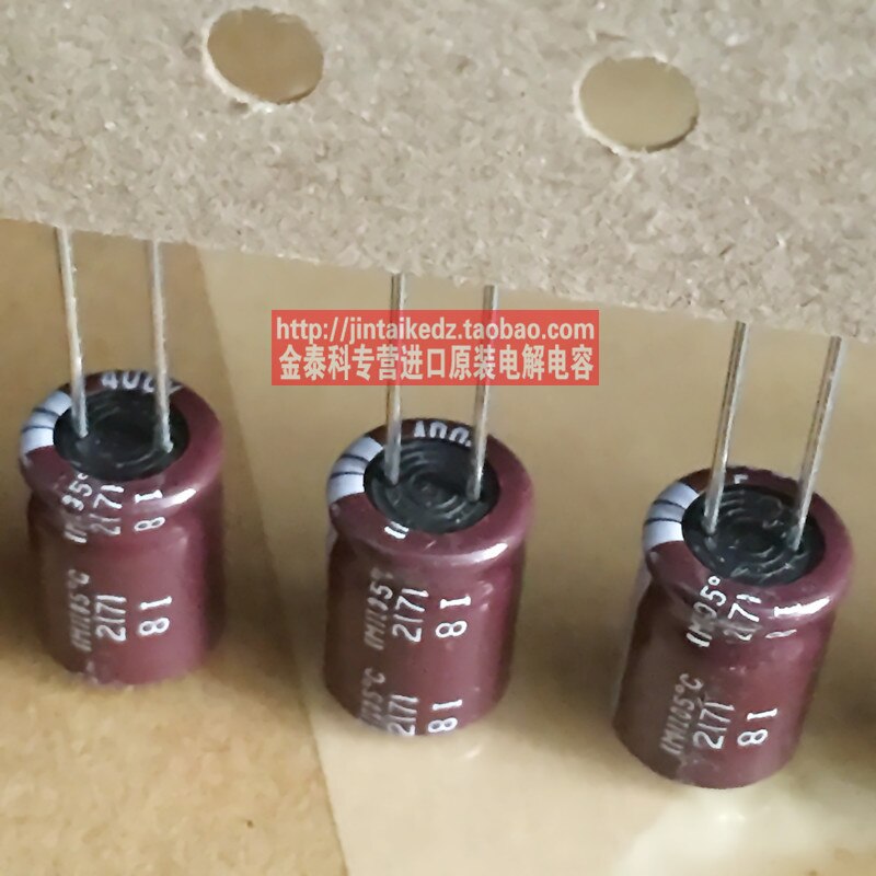 50pcs NIPPON KMQ 400V5.6UF 8X10.8mm NCC electrolytic capacitor 5.6UF/400V CHEMI-CON kmq 5.6uf 400v instead 4.7UF