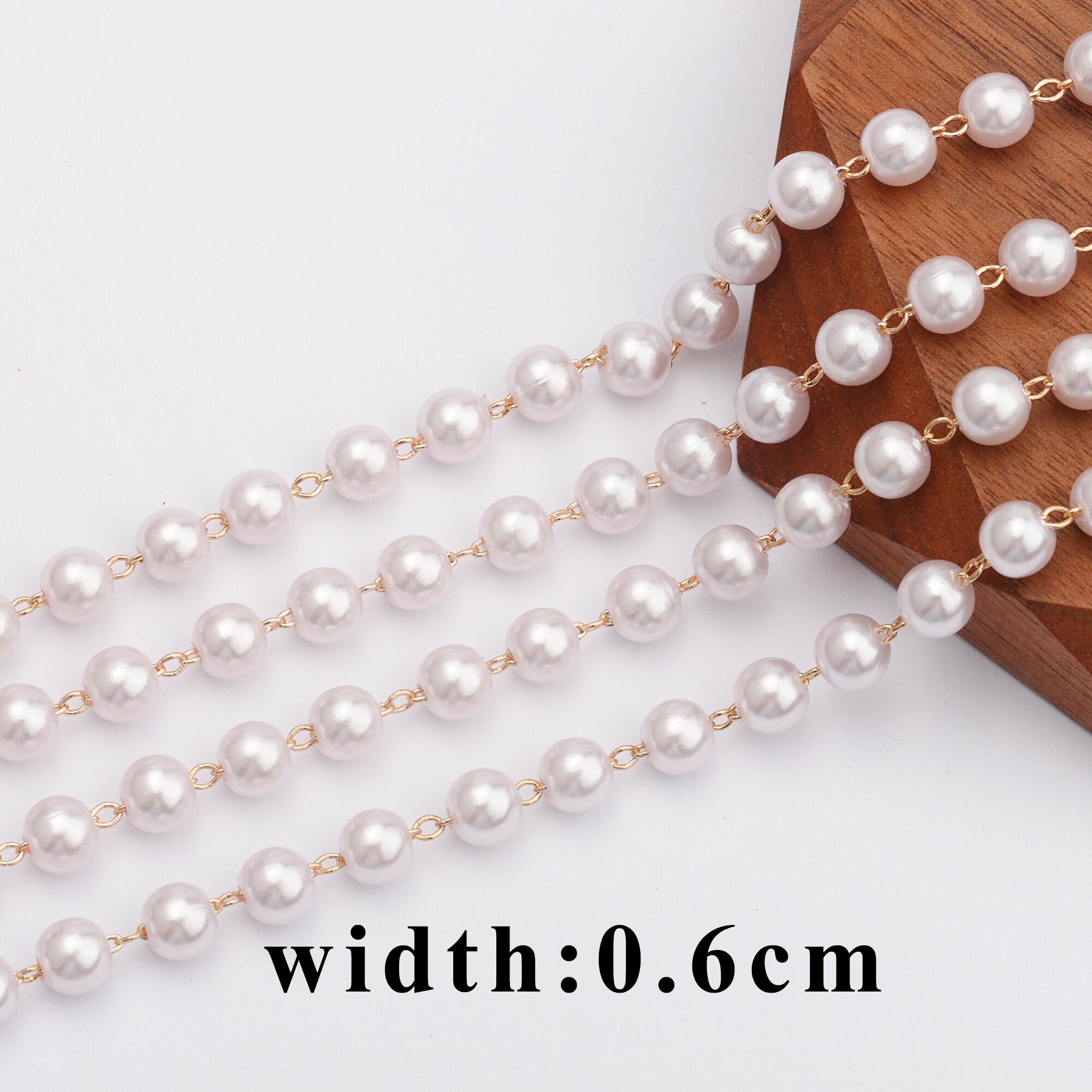 GUFEATHER C90,jewelry accessories,ordinary plated,diy chain,ordinary pearl,hand made,diy chain necklace,jewelry making,3m/lot