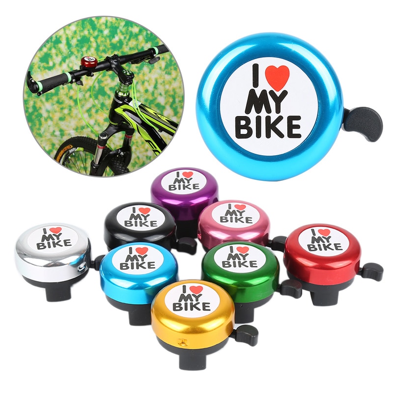 Persoonlijkheidskleur fietsbel fietsbel fietsstuurbel helder geluid fietsalarm waarschuwing willekeurige kleur