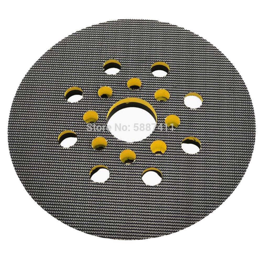Hook and Loop Faced Sanding Pad 8 Holes