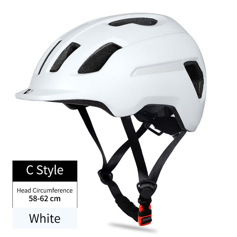 WEST BIKING Bicycle Helmet Trail XC MTB All-terrain Bike Helmet OFF-ROAD Casco Ciclismo Bicicleta Mountain Bike Cycling Helmet: C Style White