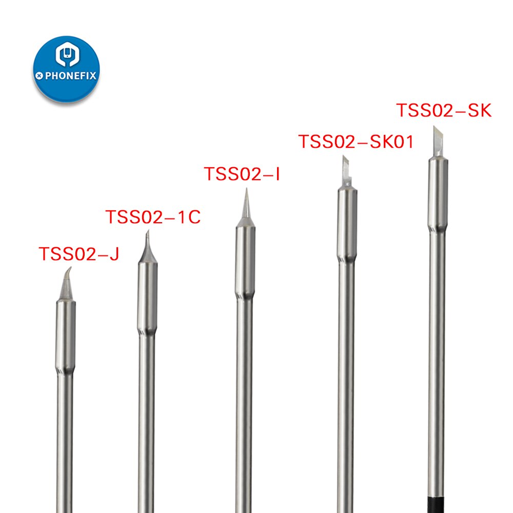 QUICK TS1200A Lead Free Solder Iron Tip Handle Welding Pen TSS02-1CTSS02-ITSS02-JTSS02-KKTSS02-SK Electric Soldering Iron Head