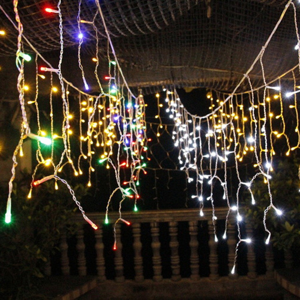 Led string lys 120 led sølvtråd krans hjem jule bryllupsfest dekoration powered  by 5v batteri usb fairy light #15
