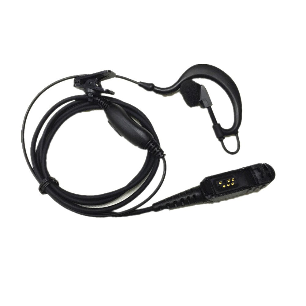 Auricular con Clip para la oreja, micrófono para Motorola MOTOTRBO Radio DEP 550 DEP 570 DP2000 DP2400 DP2600 DP3441 Walike Talkie