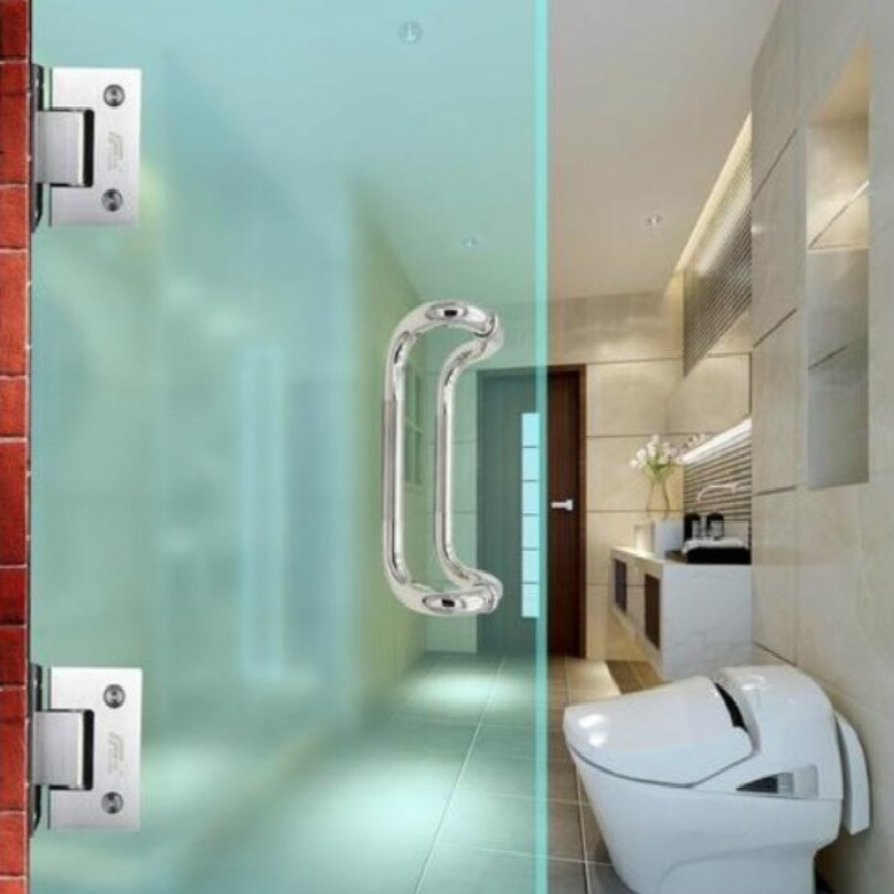 glass door hinge 304 stainless steel door hinges for glass shower hinge glass hinge Rotate 90 degrees