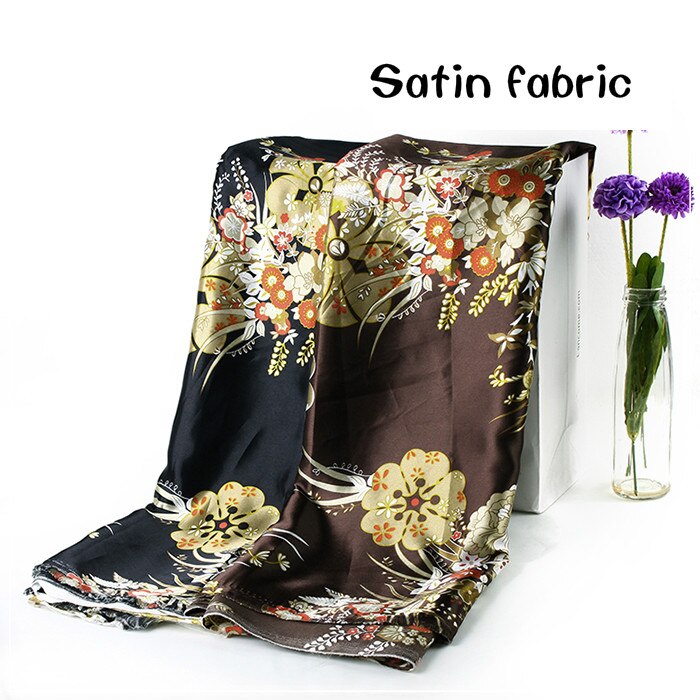 150cm satin stof udskrivning hanfu cheongsam stof tøjkasse dekoration frakke foring stof tørklæder tørklæde gør-det-selv klud