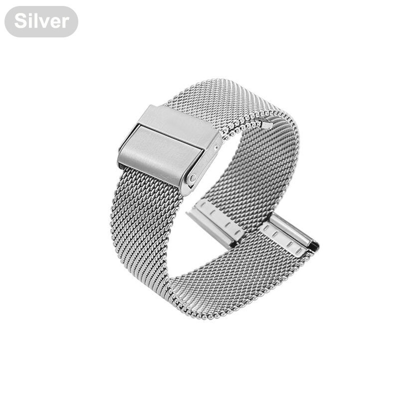 20mm 22mm pasek zegarka do polarnego zapłonu/Vantage M/Suunto 3 opaska sportowa metalowa bransoletka do smartwatcha akcesoria Watchband DW: Silver DW Strap / 20mm-Polar Ignite