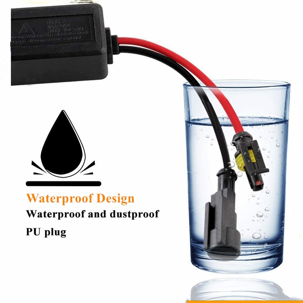 Ballast au xénon Super fin 35W/55W DC 12V HID, pour H1 H3 H7 H8 H9 H11 2/4 9005 H4, Kits de modules de contrôle de l&#39;éclairage de voiture, 1/9006 pièces