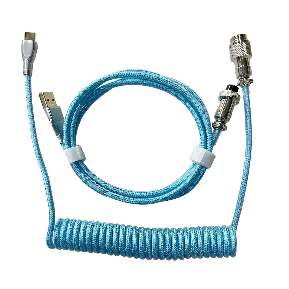 Klawiatura mechaniczna 3M dedykowany kabel Aviator type-c na USB złącze lotnicze przewód sprężynowy kabel danych do ładowania zestaw akcesoriów