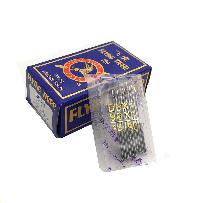 10 stuks naainaalden dbx 1 geschikt voor alle merken industriële lockstitch naaimachines singer 9#11#12# 14#16#18# diverse modellen