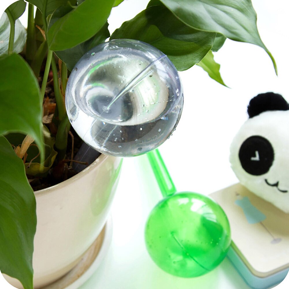 5040A Automatic Drip Irrigation Imitation Glass Ball Watering Device Spherical Flower Plant Pot Bonsai Water Dropper For Garden