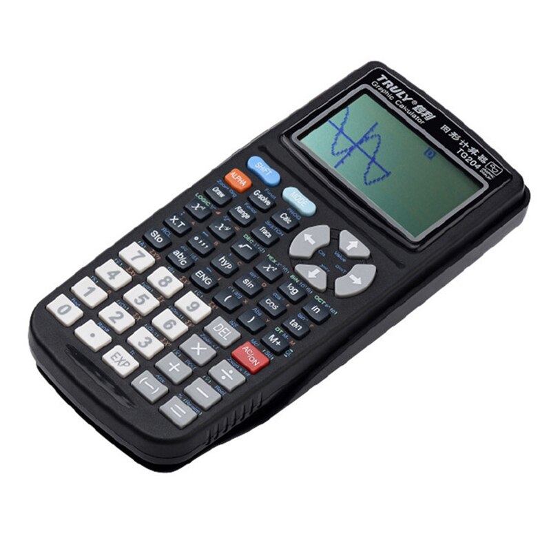 Truly TG204 Calculadora de programación de gráficos científicos SAT examen dibujo Batería Ordenador