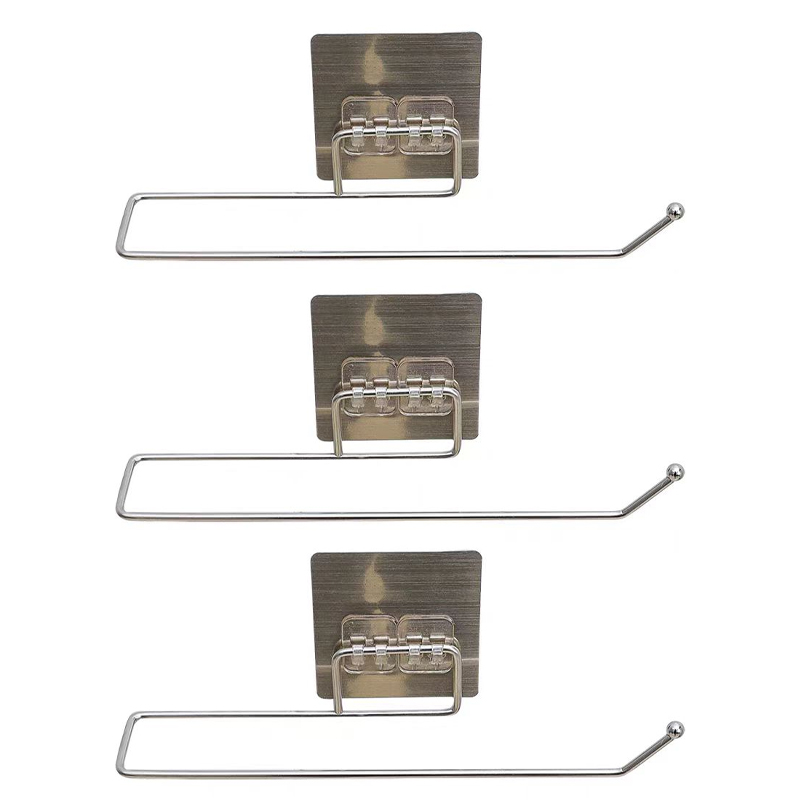 Porte-serviettes en papier, 1 pièce, support pour serviettes, robinet de cuisine, Gadgets de salle de bains, porte-serviettes, fixation métallique, amélioration de l'habitat