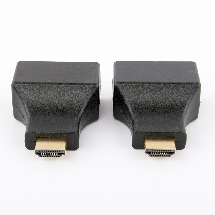 HW-YS30 HDMI double network cable 30m network extender 1080p HDMI to RJ45 network extension amplifier