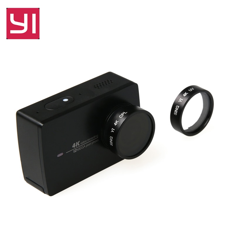 Yi 4K Xiaomi Accessoires Uv Cpl Circulaire Polarisator Filter Cover Lens Beschermende Voor Yi Xiaomi Ii 4K Xiaoyi actie Sport Camera