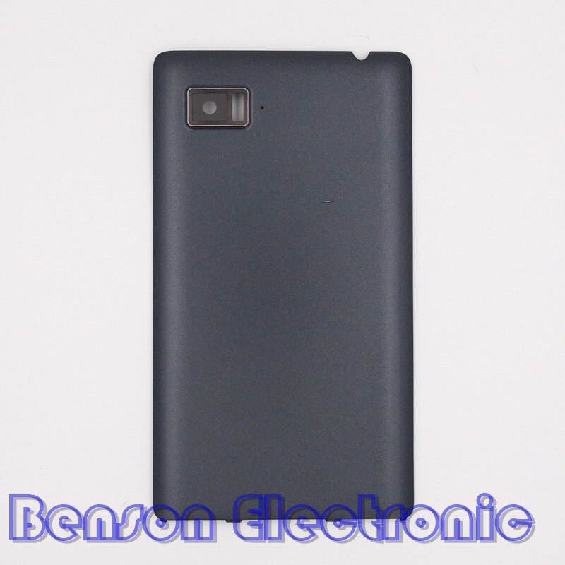 BaanSam Bateria Nova Tampa Traseira Para Lenovo Vibe Z K910 K910E Caso Da Habitação Com Lente Da Câmera: Black